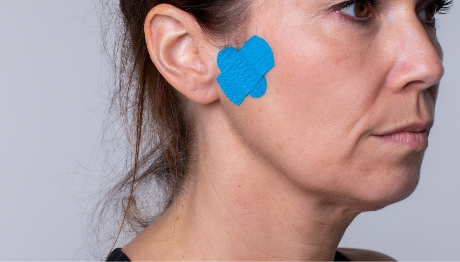 CureTape — Gesicht und Kiefer tapen mit Kinesiologie Tape