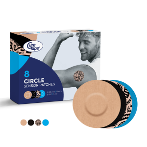 CureTape® Sensor Pflasters Mix Rund (8 Stück)