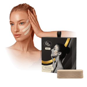 CureTape Beauty Cinta de Kinesiología Pre-Cortada (60 tiras)