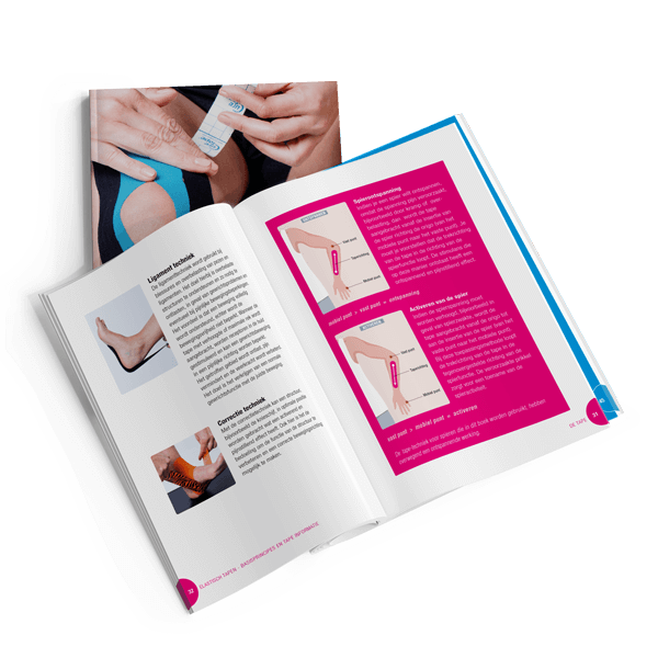 CureTape® Kinesiotape Boek "Zelf Tapen, Zó doe je dat!" (Nederlandstalig) - Image 2